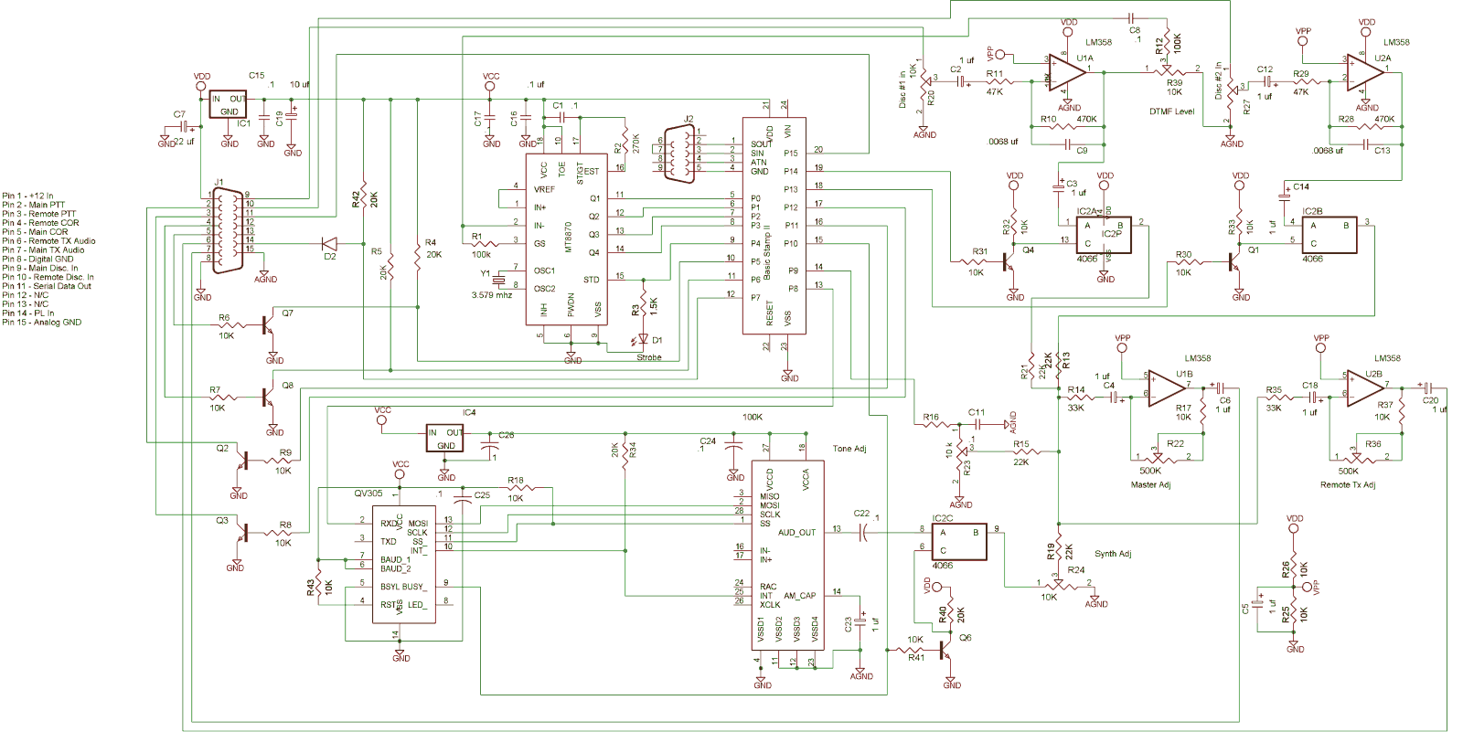 repeater-builder@groups.io | 4066 chip for audio mute